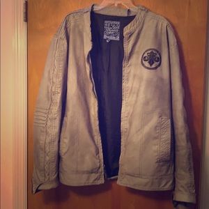 Affliction Leather Jacket